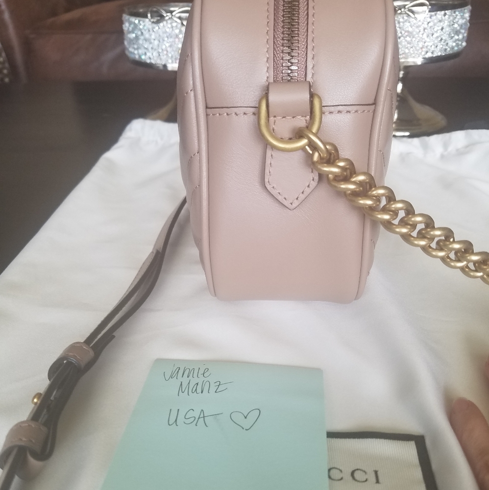 SOLD! Gucci GG Small Marmont Camera Bag - Picture 3 of 8